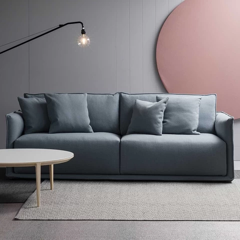 Modern Design Living Room Sofa Luxury Fabric Velvet Sofa