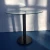 Import modern kitchen furniture home bar furniture round tempered glass top marble base kitchen table set from China
