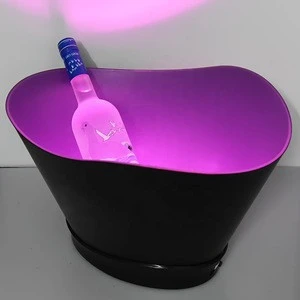 Modern night club led lighting ice bucket accessories barware bar tool accessories
