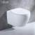 Import Modern style round rimless wall hang toilet ceramic WC commode for hotel home bathroom from China