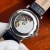 Import Movement Visible Top Brand Watches Stainless Steel Mechanical Watch Men 2020 from China