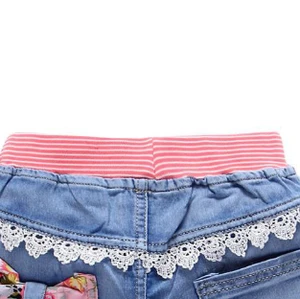 MS82006M Wholesale Kids Girls Summer Lovely Denim Shorts