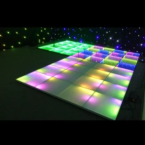 Multi-screen interactive floor projection system colorful light up 3d interactive floor