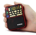 Multifunctional Digital Mp3 Radio Speaker Mini Music Radio Usb Tf Card Portportable Mp3 Music Player Fm Radio Speaker Led Light