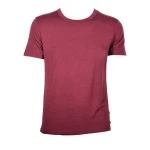Muscle Fit Running Sport Gym Man Custom-made Printed 100% Merino Wool T Shirt