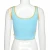 Import MXN Women ribbed knitting sexy tank short crop tops club party wear bandage camisole bustier crop top from China