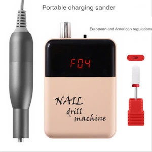Nail Polishing Machine Small Electric Nail Remover Machine Exfoliating Dead Skin Polishing Machine Gray Thick Nail Polisher