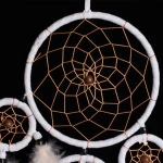 Natural Wind Chimes Handmade Indian Dream Catcher Feathers Wall Garden Hanging Dreamcatcher Craft Gift Home Decoration
