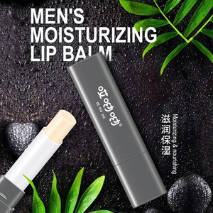 Nature Korean Men Lip Balm Stick Organic Ingredient For Dry Cracked Lips Long Lasting Moisturizing