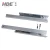 Import New 300-550mm push open full extension 2-fold ball bearing drawer slide from China