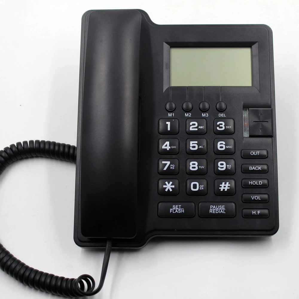 New arrival caller id corded landline phone caller id telephone set