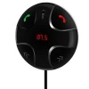 New arrival wireless car kit blue tooth hands free blue tooth FM transmitter with Magnet Sucker to adhere anywhere in the car