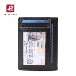 New arrived design card holder wallet with lanyard fashion slim wallet