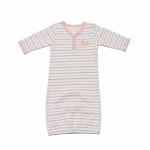 New baby romper color stripe infant night wear baby pajamas