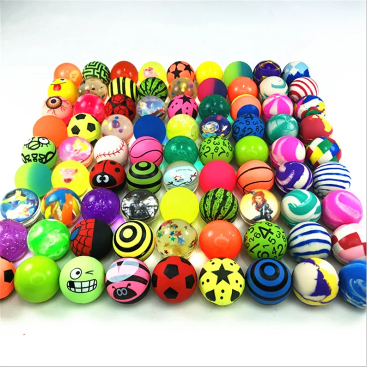 New Design 27mm 32mm 45mm Bouncy Ball Soft Toys