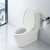 Import New design floor s trap sanitary wc ceramic bathroom commode set one piece toilet bowl from China