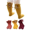 New Design Leg Warmers Socks Toddler Long Socks Knee High Baby Girl Bow Socks