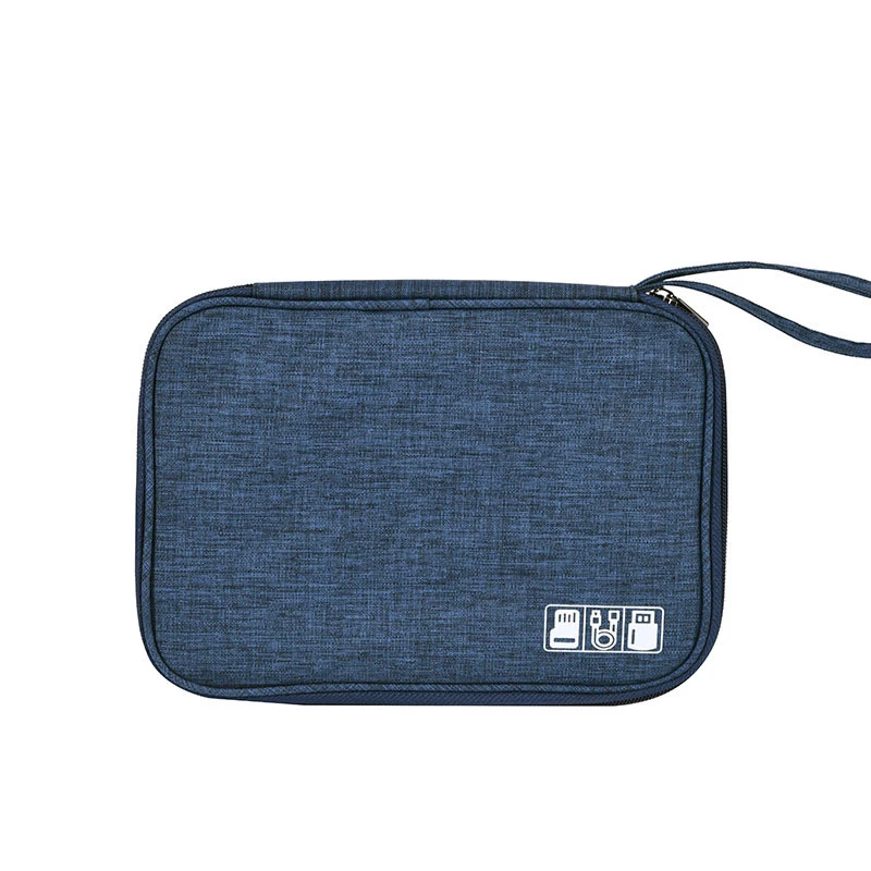 New Design portable Waterproof Gadget Storage Travel Electronics Accessories Bag Flat Cable Organizer Bag