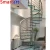 Import NEW design spiral staircase/stainless steel spiral wood stairs from China