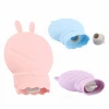 New Fashion Candy Color Hot Water Bottle Food Grade Silicone Hot Water Bag For Girls