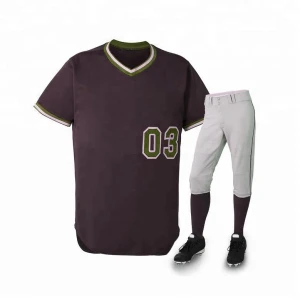 New High Quality Custom made Baseball Uniform Professional