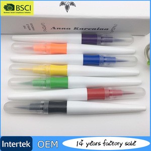 New Item 24 color pen writing brush calligraphy pen soft brush pens OT-805