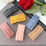 New Knitted Wool Clips Cute Girl Hair Accessories Women Clips Hair Accessories Women Korean Hair Clip