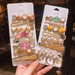 New Korean Hair Clip Hair Jewelry For Women Girl Fashion Pearl HairPin Crystal Barrettes Clip Headwear Hair Accessories Gift