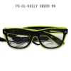 New product EL Wire Glasses Light Flashing kelly green color