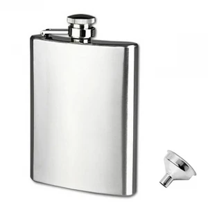New Product Ideas 2020 Custom Outdoor Camping Eco Friendly Portable Travel Silver 1-18 Ounce Stainless Steel Hip Flask