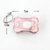 New Product Portable Plastic Clean Eyewear Tool Custom Pocket Eye Contact Lens Case With Mirror