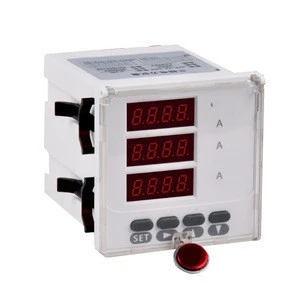 New Products Data Monitor LCD 3 Phase Digital Ampere Meter Ammeter Panel Meter Current meter