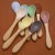 Import New Products Silicone Spoon With Wooden Handle Hot Sale Silicone Baby Suction Bowl Food Grade Silicone Bibs from China