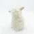 Import New style resin art craft decoration home ornament crafts figurine sitting plush sheep polyresin statue with fleece from China