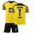 Import new style soccer jersey kits 2122 yellow football jersey adult with socks from China