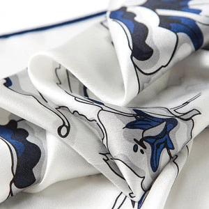 New type 45% silk 55% pashmina silk scarf shawls digital print custom design