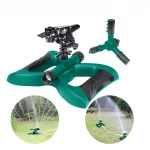 New Watering Head Garden Supplies Lawn Sprinkler Garden Sprinklers Water Durable Rotary Three Arm Water Sprinkler