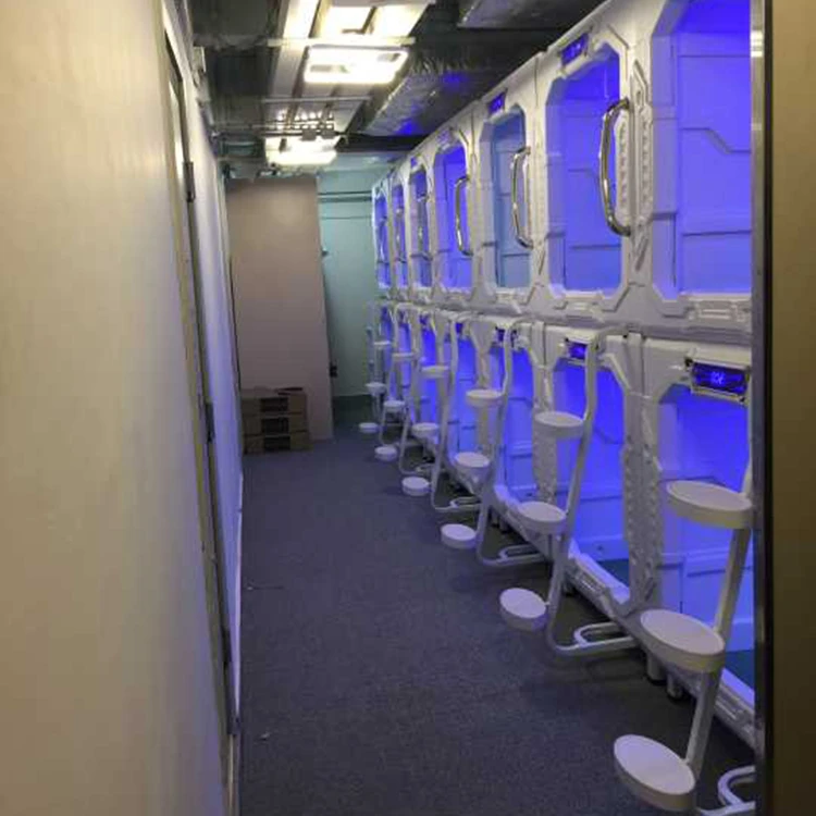 Newest Space Capsule Hotel Bedroom Sets Bunk Beds Sleep Cabin SleepBox Office Pod