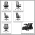 Import Newly developed ergonomic conference office mesh chair 4505i from China