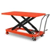 Non-standard Custom Handling Equipment 750kg Mini Scissor Hand Lift Table Hydraulic Lift Table Cart for Sale