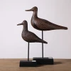Nordic Antique Craft Resin Artificial Bird Statue For Sale