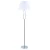 Import Nordic modern hotel home decor cheap tall standing metal living room corner white floor lamps for office from China