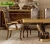 Import OE-FASHION Luxury dining table set wooden carving frame 8 seater dining table from China