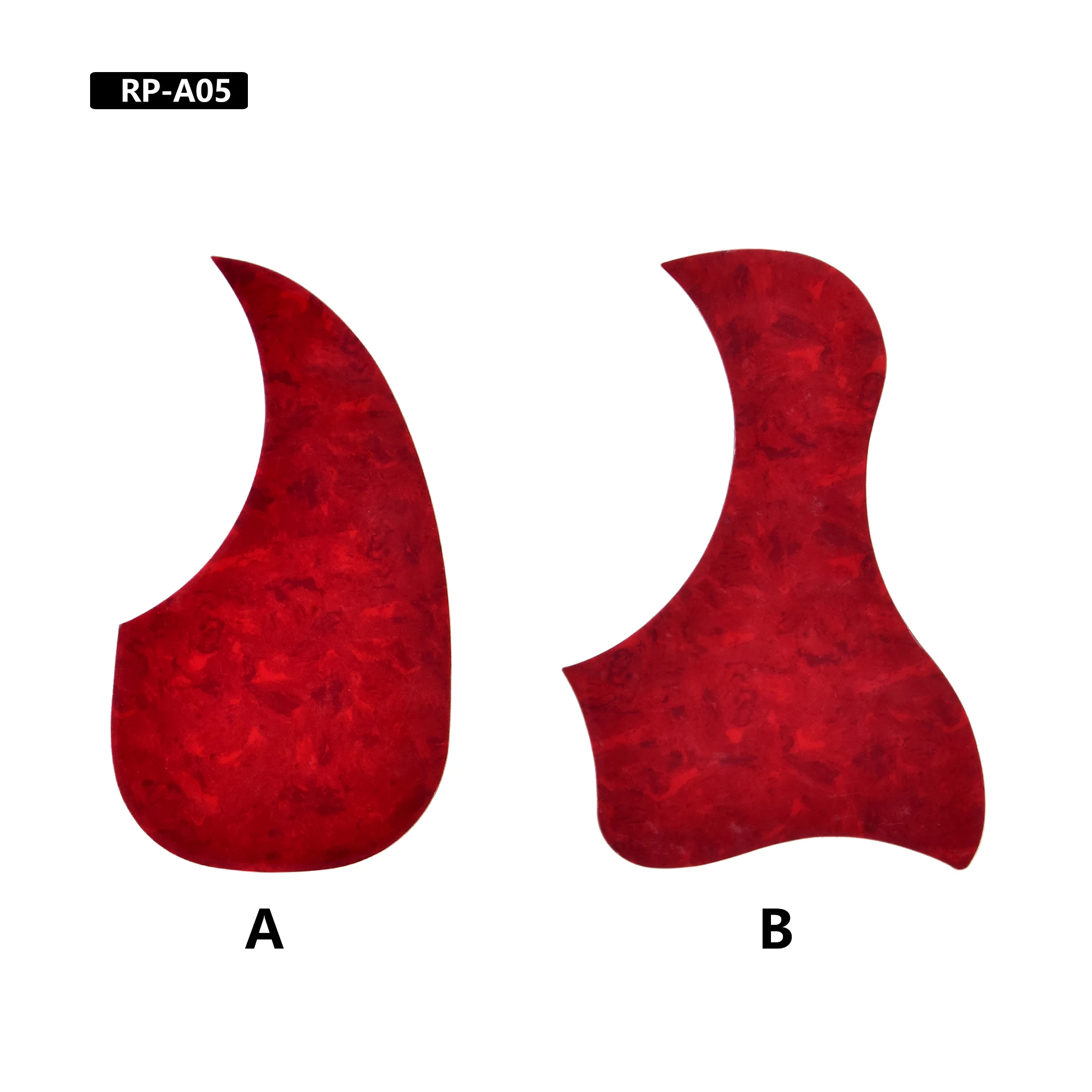 OEM available Teardrop Self-Adhesive Acoustic Guitar Pickguard Scratch Plate Pick Guard made in China