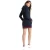 Import OEM Design Women Clothing Embroidered And Print Hooded Day Dress from China