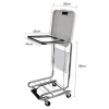 Oem Factory Stainless Steel Linen Trolley For Hospital Use