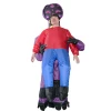 OEM Factory Wholesale Adult Inflatable Costume Halloween Cosplay Purple Ghost Inflatable Costume