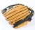 Import Oem logo top grain leather material dl baseball batting glove from China