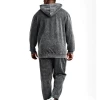 OEM ODM New Arrival Comfortable Fit Men Acid Wash Tracksuit Comfortable Fit Adult Size Men Acid Wash Tracksuit