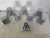 Import OEM wedding decoration mini wooden star shaped led string lights from China